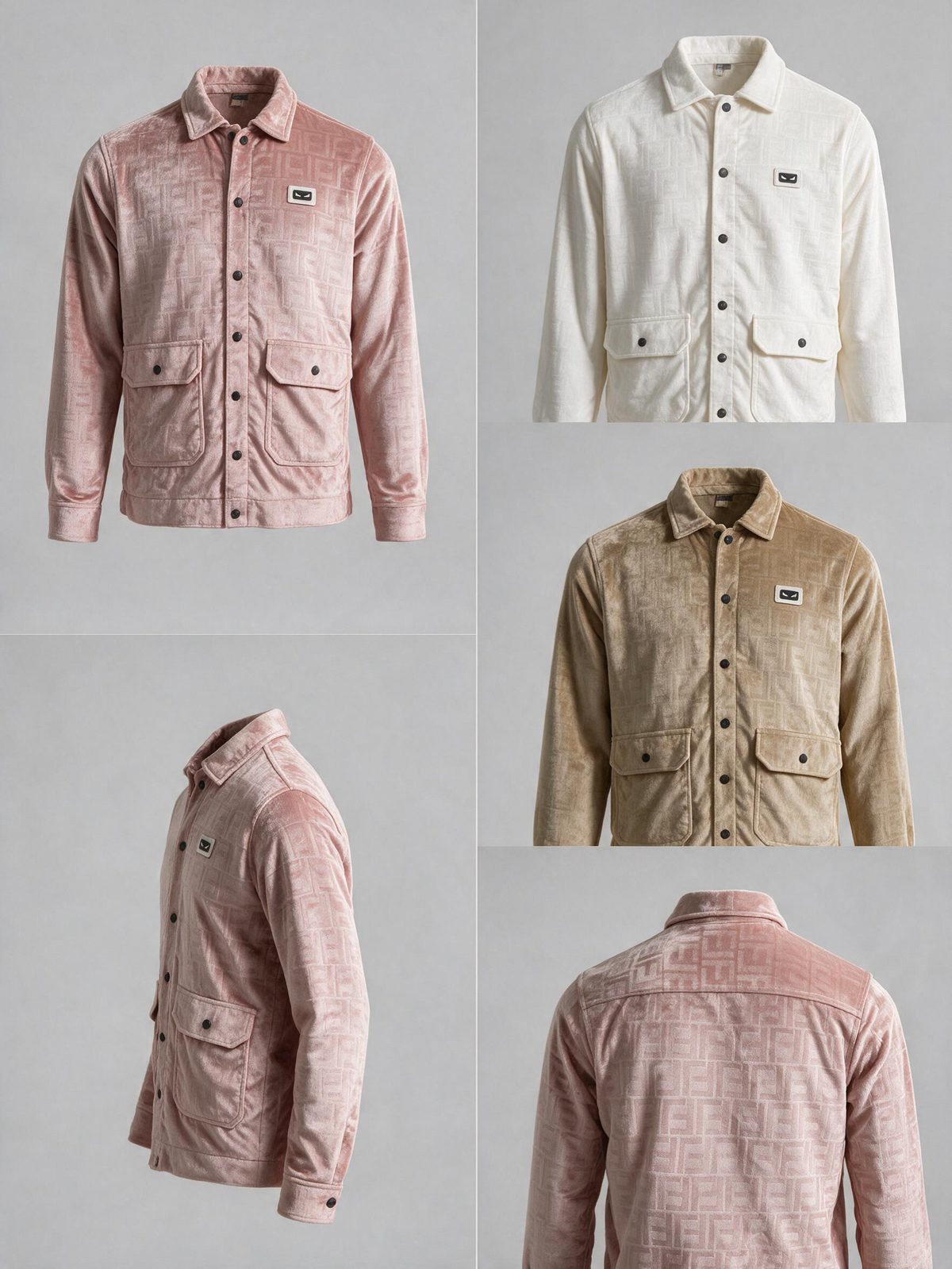 Fendi Walwet Worm Jacket, Winter Jacket for Unisex