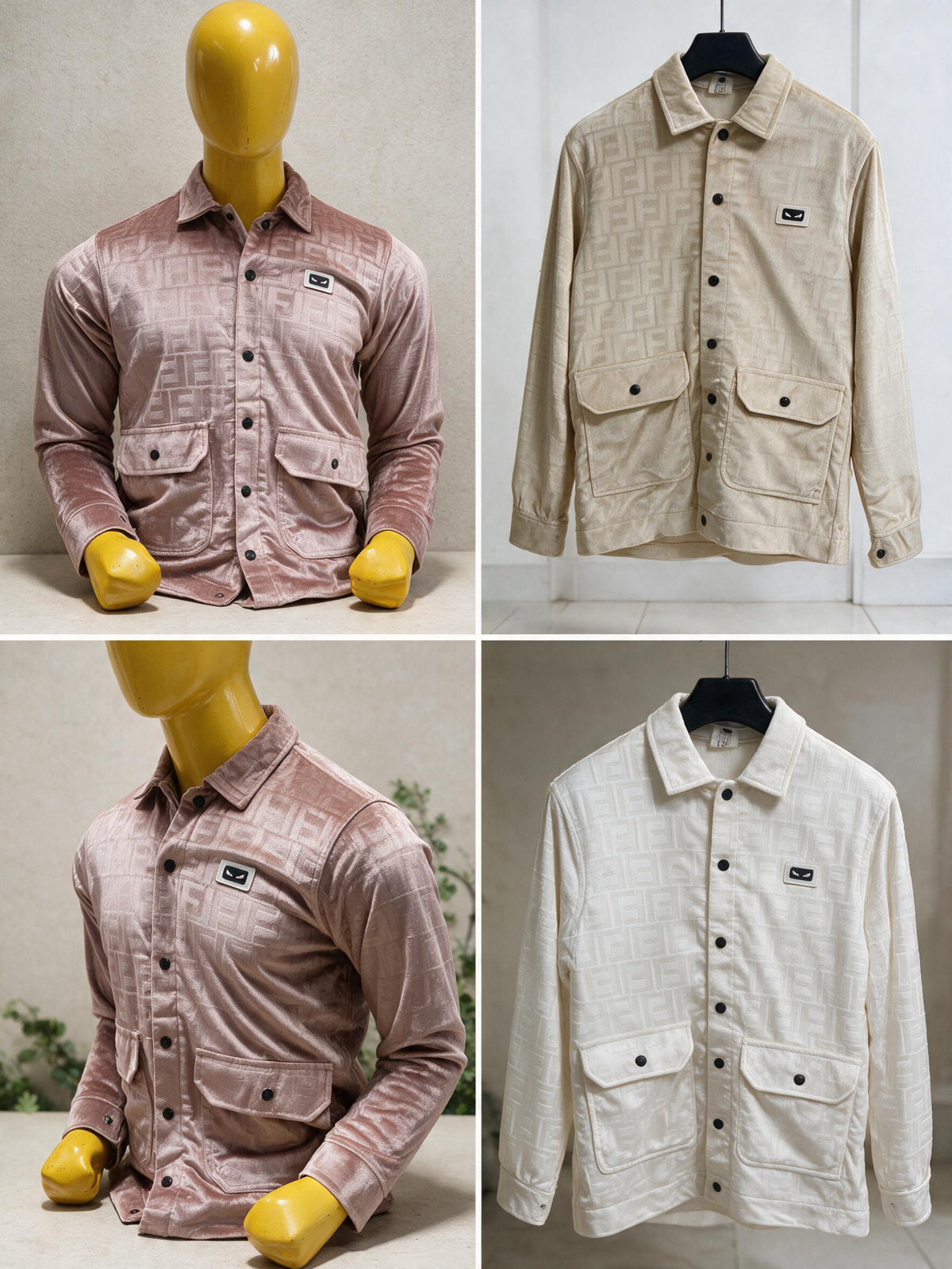 Fendi Walwet Worm Jacket, Winter Jacket for Unisex