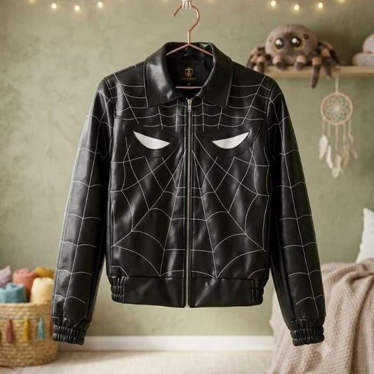Spidermen Leather Jacket for men , New trend 2026/27.
